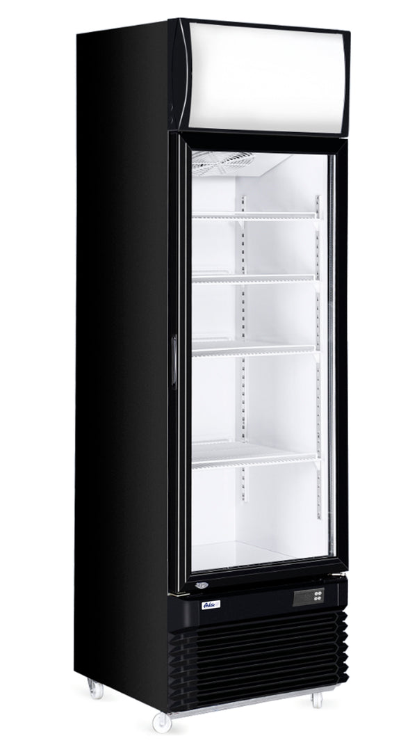 Hendi Gastro fridge Arctic, 313l, black