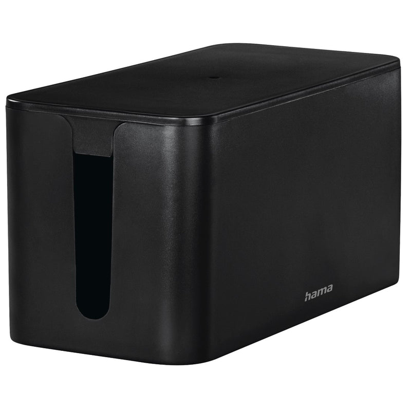 Hama Kabelbox Mini, 23.5 x 11.5 x 12 cm, schwarz