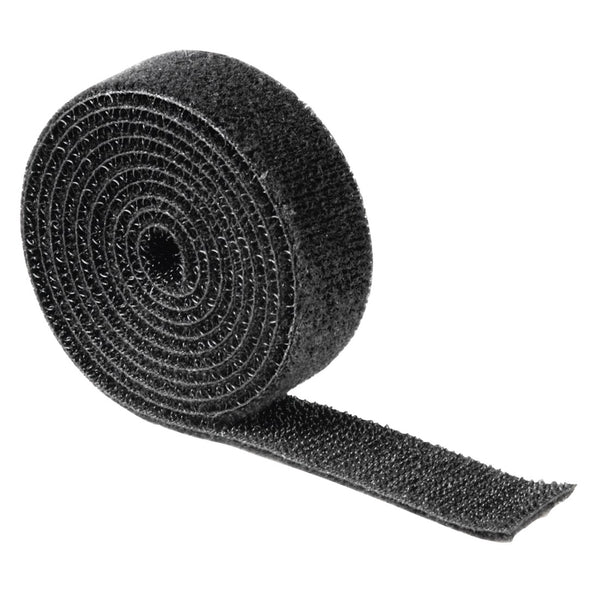 Hama Zubehör Klettband universell, 1m, schwarz