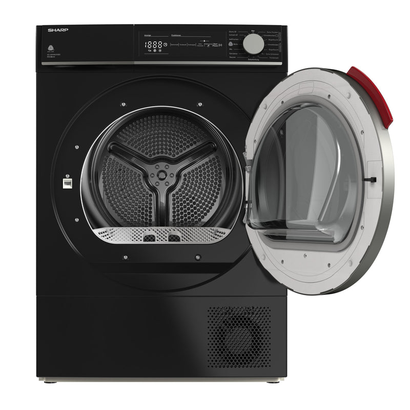 Sharp Lashing dryer 8kg, KD-NHH8S9GB3-DE, A +++, black