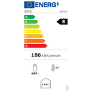 SPC Gastro fridge BKS2200-CH, 450 liters, protective bars steel
