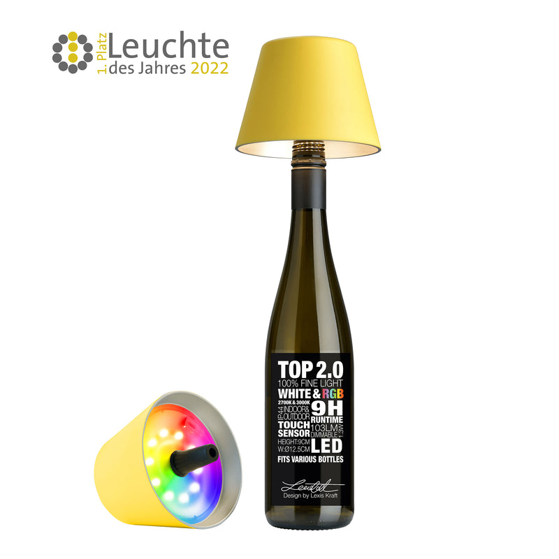 SOMPEX table lamp Top 2.0 yellow