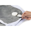 Chaleur Domo sous le lit do642ed, 140 x 160 cm, gris