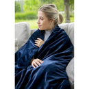 Domo Rescaling coperta do637ed, 180 x 130 cm, blu