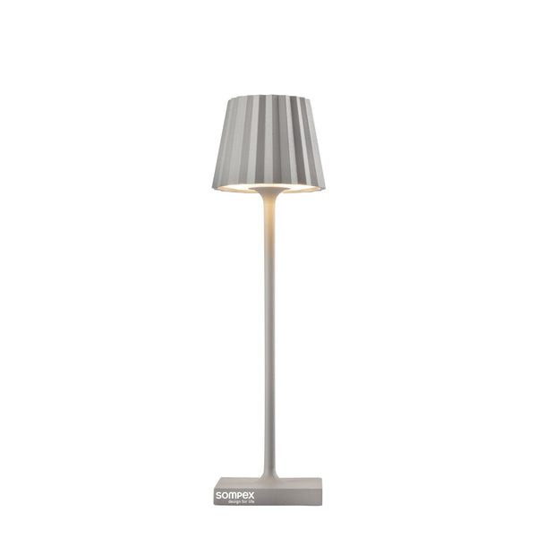 SOMPEX table lamp troll nano gray, 21cm