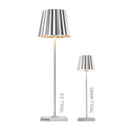 SOMPEX table lamp troll nano silver, 21cm