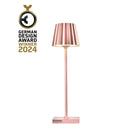 Sompex Tischlampe Troll nano rosegold, 21cm