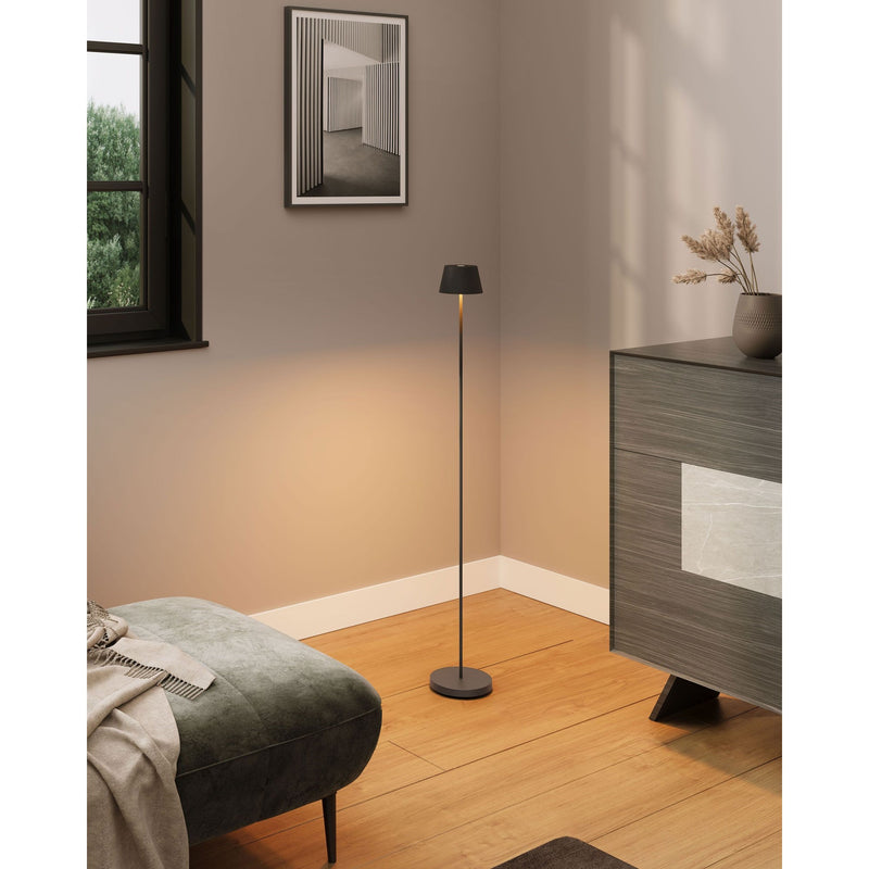 SOMPEX floor lamp SEoul, 120cm, black