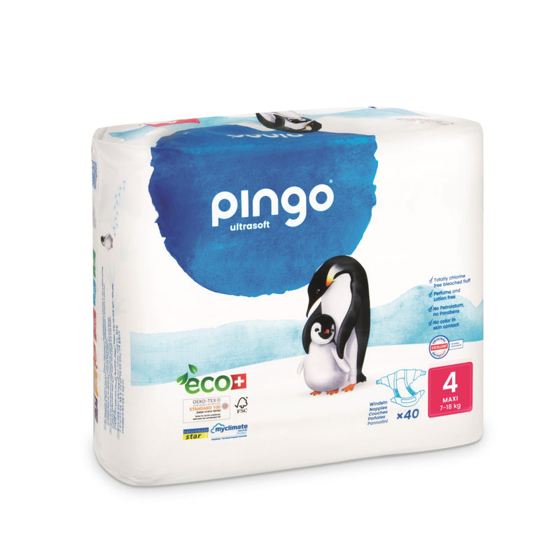 Pingo Pannolino maxi 7–18 kg, scatola mensile 6x40 = 240 PC.