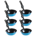 Domo wok pfänchen 6er set, bleu