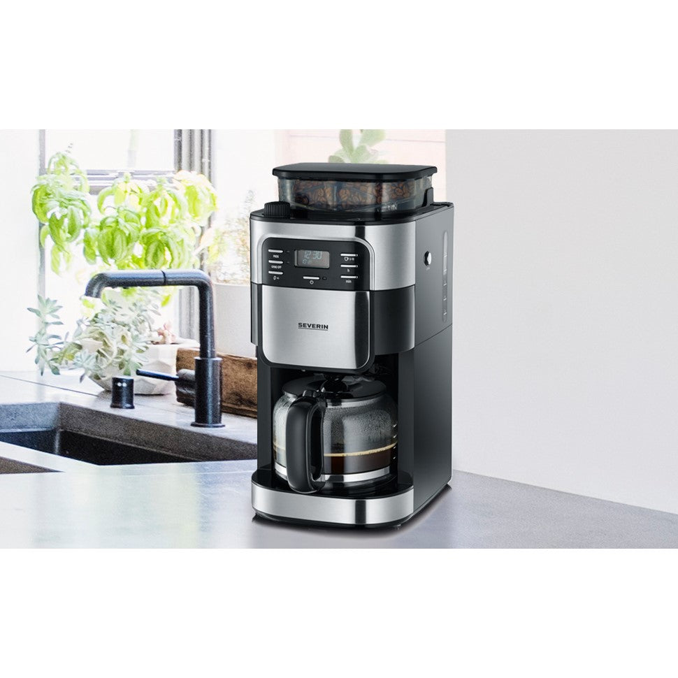 Severin Filterkaffeemaschine mit Mahlwerk KA4810