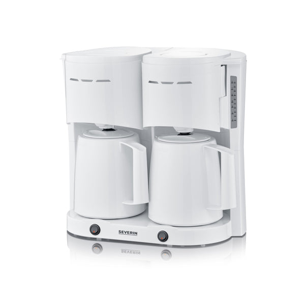 Severin filter coffee machine duo with 2 thermal boxes KA9314