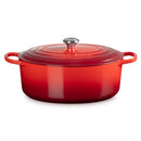 Le Creuset Pfanne Signature Gusseisen-Bräter, 35cm, oval