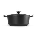 Le Creuset Pfanne Signature Gusseisen-Bräter, Ø 28cm, Schwarz