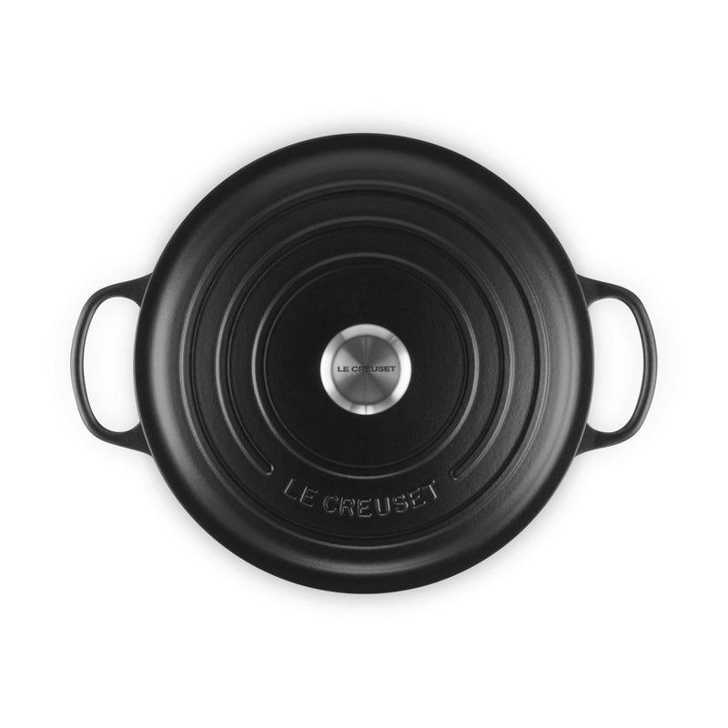 Le creuset pan signature cast iron roaster, Ø 28cm, black