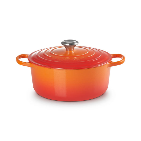 Leaaster in ghisa di Le Creuset Pan, Ø 26 cm, rosso forno
