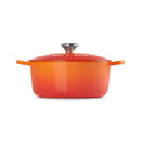 Le Creuset Pfanne Signature Gusseisen-Bräter, Ø 26cm, Ofenrot