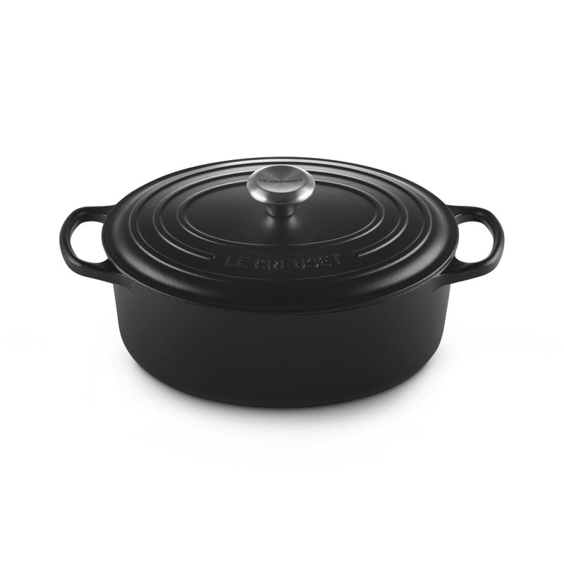 Le Creuset Pfanne Signature Gusseisen-Bräter, 31cm, oval