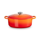 Le Creuset Pfanne Signature Gusseisen-Bräter, 31cm, oval