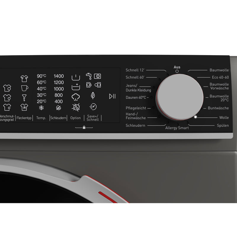 Sharp Washing machine 8kg ES-MNFL814CAA-DE, MF filter A-Class