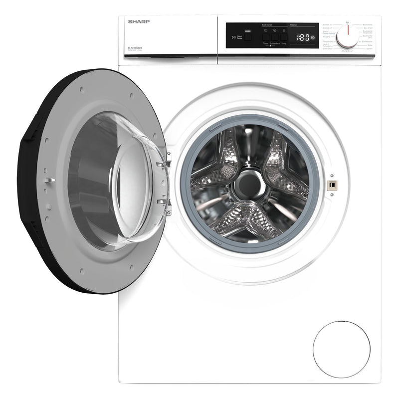 Sharp Washing machine 8kg ES-NFA814BWB-DE, B-Class