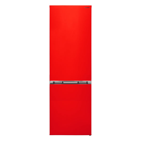 Sharp Cool / freezer combination SJ-FBB05DTXRD-EU, 288 liters, red
