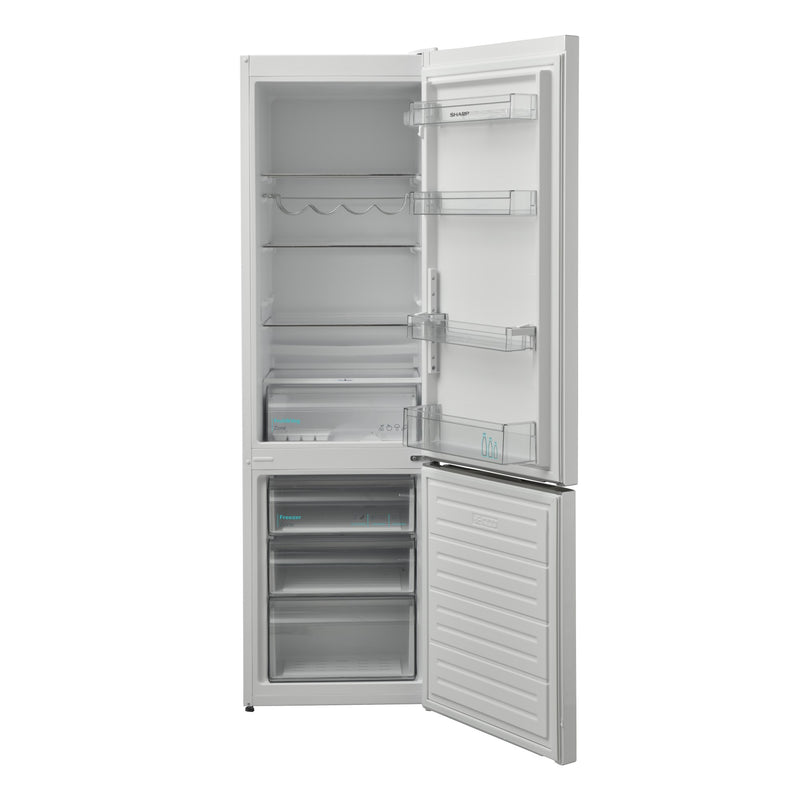 Sharp Cool / freezer combination SJ-FBB05DTXWD-EU, 288 liters, white