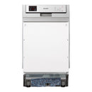 Sharp Geschirrspüler Einbau teilint. QW-HS12S47ES-CH 45cm