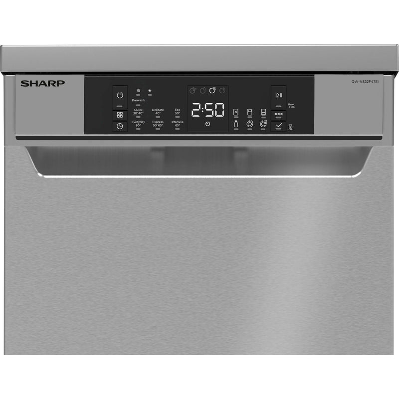 Sharp Lave-vaisselle autoportant QW-NS22F47EI-DE 45 cm