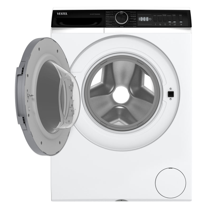 Vestel Washing Machine 8 kg, VG-WFT2843WA, Classe A