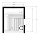 SPC Sauna Bjorn 6 people