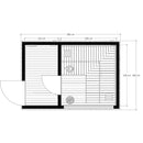 SPC Sauna Lars 9 people