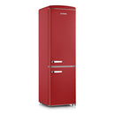 Severin cooling / freezer combination Retro RKG8917, red, 244 liters