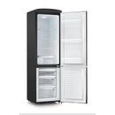 Severin cooling / freezer combination Retro RKG8918, black, 244 liters