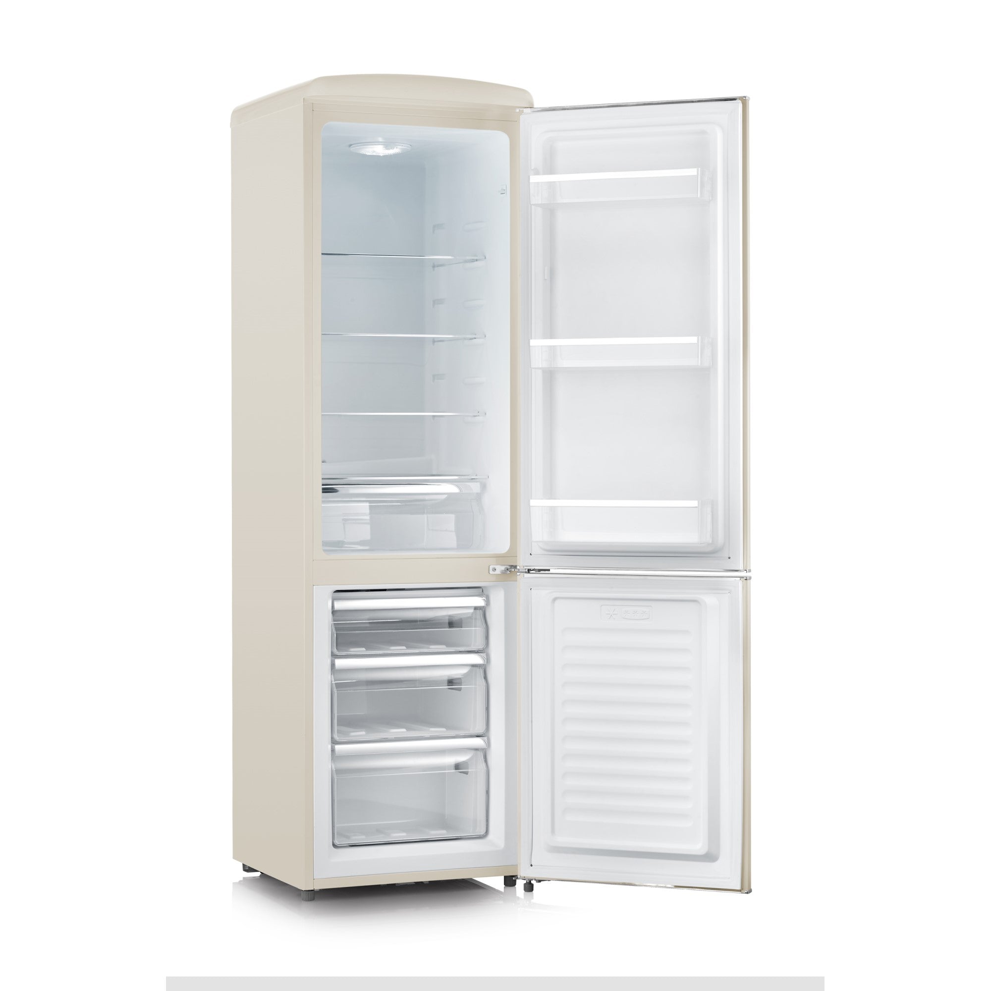 Severin Kühl- / Gefrierkombination Retro RKG8919, creme, 244 Liter