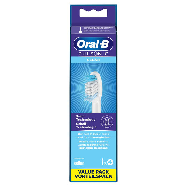 Oral-B Power Mundpflege Aufsteckbürsten Pulsonic Clean 4er
