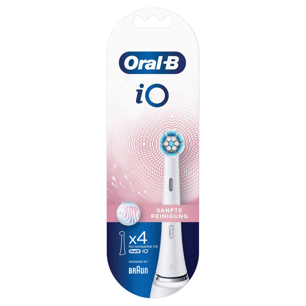 Oral-B Power Mundpflege Aufsteckbürsten iO Sanfte Reinigung 4er