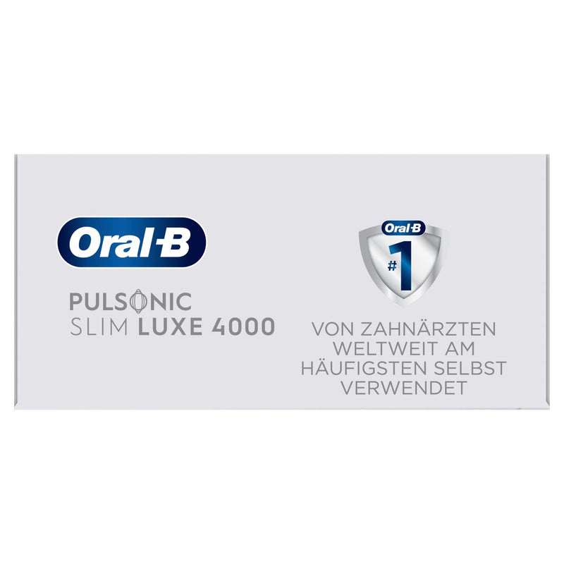 Brosse à dents électrique oral-B Pultonic Slim Luxe 4000 Platinum