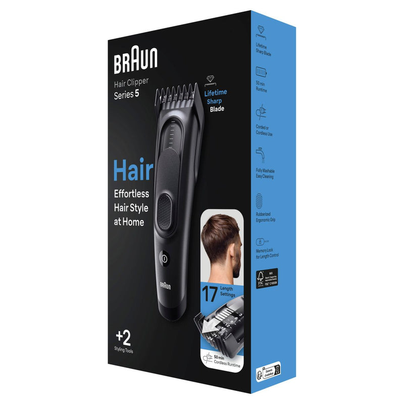 Dispositivo di depilazione dei capelli castani per uomini Hairclipper HC5330