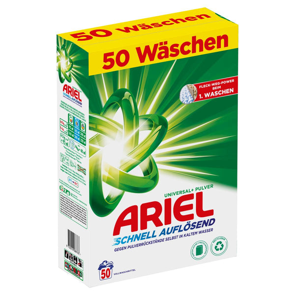 Ariel Waschmittel Pulver Regulär 3KG - 50WL