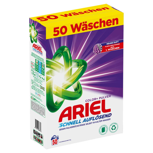 Ariel Waschmittel Pulver Color 3KG - 50WL