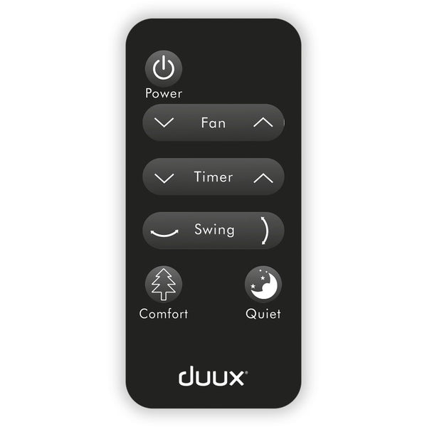 Accessoires DUUX et télécommande de pièces de rechange pour Whisper DXCF03 / DXCF09
