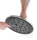 Hendi Demarcation Systems Stander + Slaba a pavimento Ø360x10mm