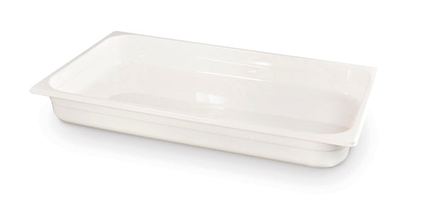 HENDI Gastronormbehälter 9L, Weiss, 530x325x(H)65mm
