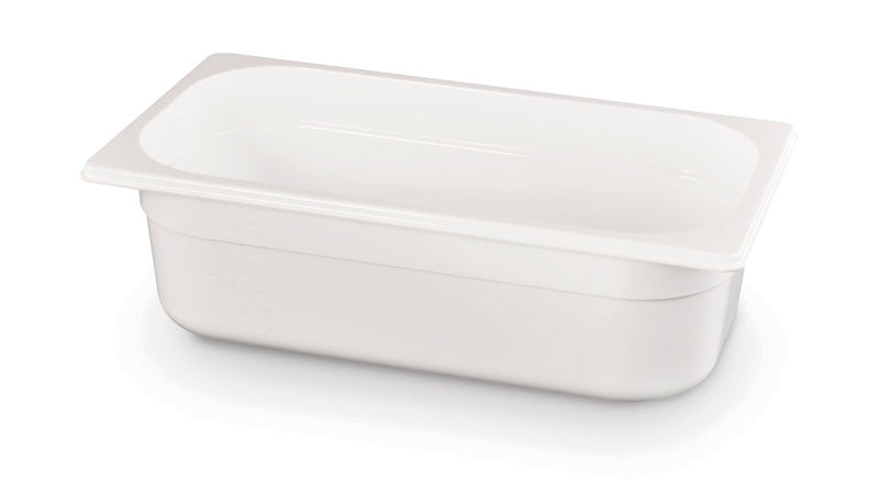 HENDI Gastronormbehälter 5L Weiß 325x176x(H)65mm