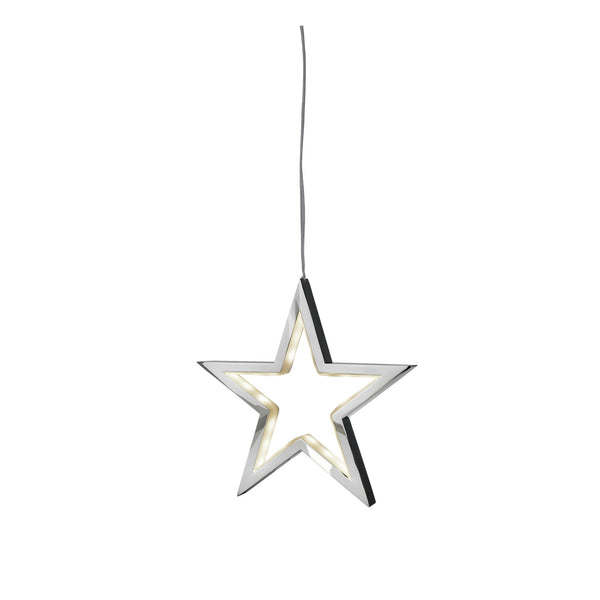 Les lumières de Noël Sompex LED Stern Lucy 18cm Chrome