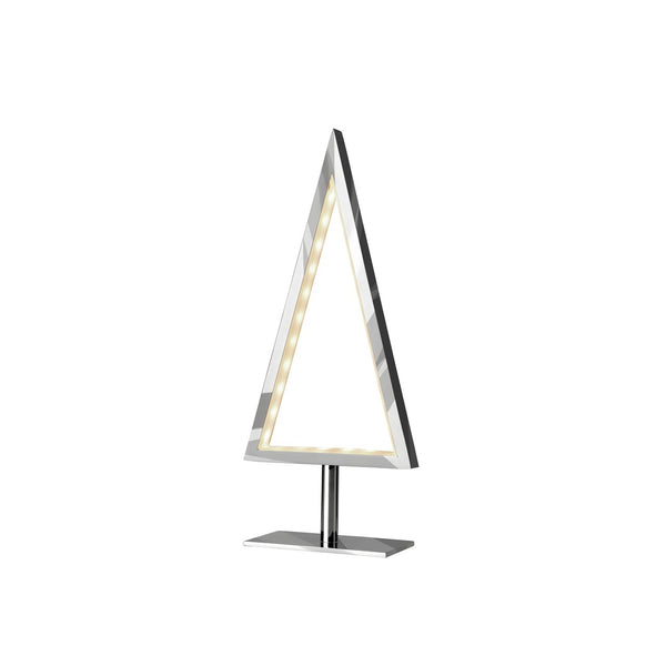 Éclairage de Noël Sompex LED Pine Chrome 28cm
