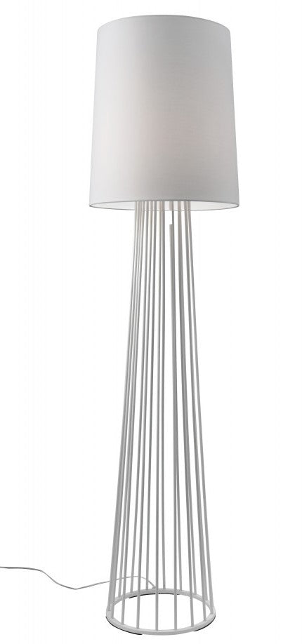 Lampada da pavimento Villeroyboch Milan H155 cm bianco