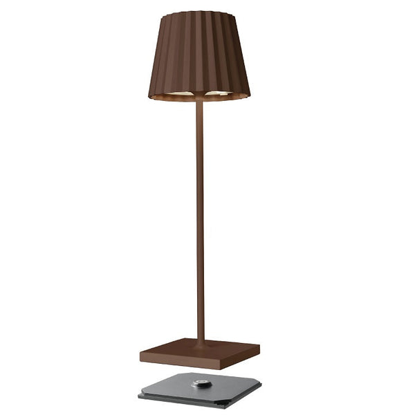 Lampada da tavolo Sompex Troll 2.0 Rust, 38 cm