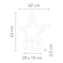 Villeroy boch Christmas lighting Led Stern Myra 63cm